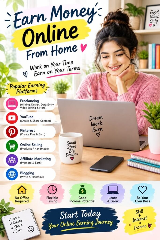 💻 Earn Money Online From Home Best Online Earning Platforms 1